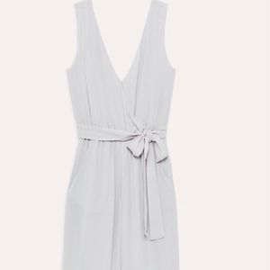 Aritzia babaton jumpsuit- light blue size L